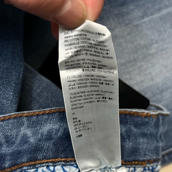 NWT - Desigual Women’s Mini Flare Sequin Jeans - EU Size 28 / US Size 4 - Picture 10 of 11